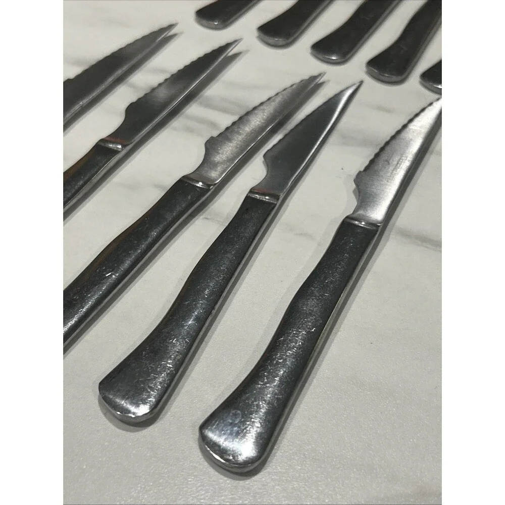 Gourmet Buffet Brand Stainless China 8 Dinner Knife Set